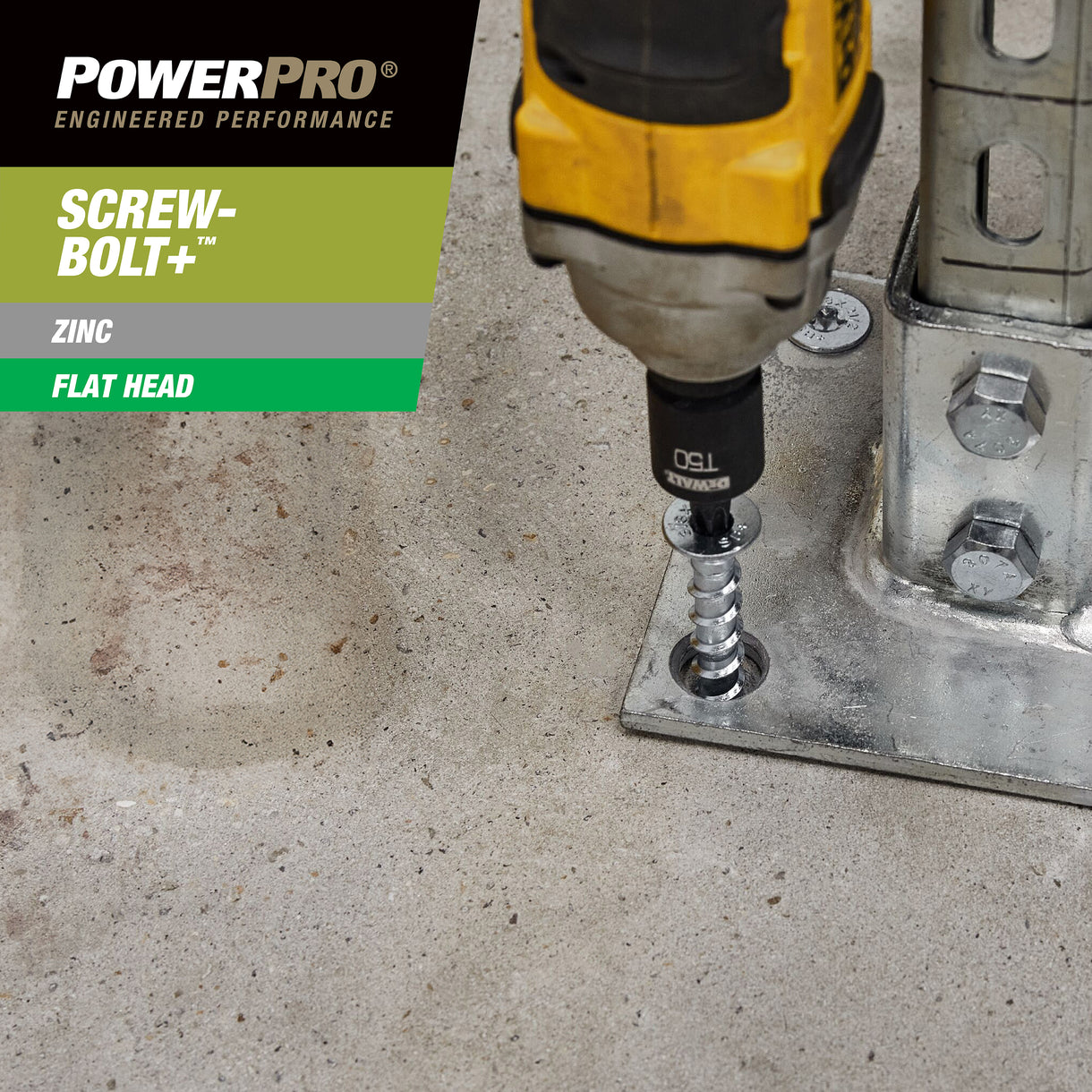 Screw-Bolt+ Concrete Screw Anchor | Power Pro