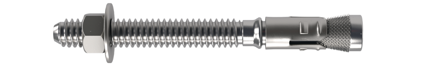 wedge anchor horizontal silo on a transparent background